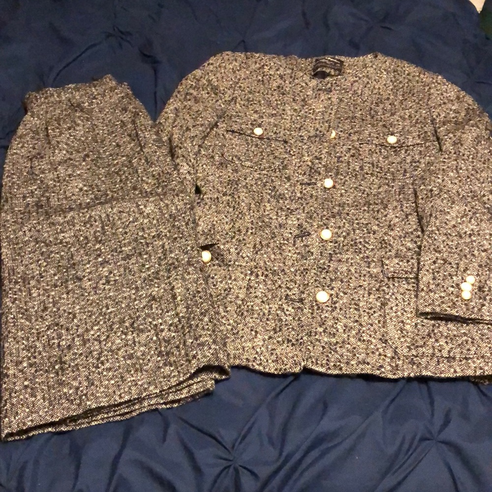 Wool 2 piece suit